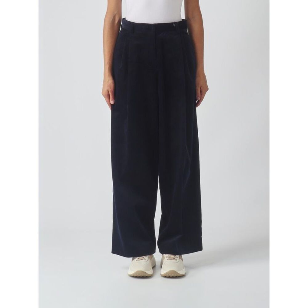 'S Max Mara Women 'S Max Mara High-Waisted Wide-Leg Corduroy Trousers
